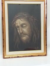 Cristo olio tela usato  Cattolica