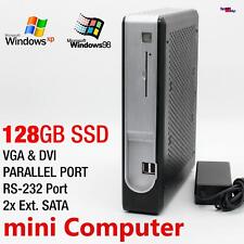 Nano Mini Computadora PC para Windows XP Pro Dos Juegos Antiguos Paralelo Lpt 128 GB SSD segunda mano  Embacar hacia Argentina