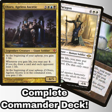 MTG Commander EDH Deck Oloro, Ageless Ascetic 100 Magic Cards Custom Deck Esper, used for sale  Shipping to South Africa