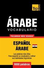 Vocabulario Español-Árabe Egipto - 9000 Palabras Mas Usadas por Taranov, Andr... segunda mano  Embacar hacia Argentina