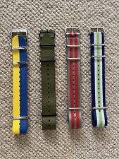 military watch straps for sale  LONDON