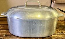 Vintage Magnalite 4265 8 Qts 7.5 Liter Oval Roaster Dutch Oven USA w/LID for sale  Shipping to South Africa