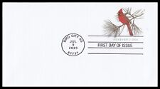 US U702 Northern Cardinal #63/4 envelope de papelaria postal regular WAG CDS FDC 2023 comprar usado  Enviando para Brazil