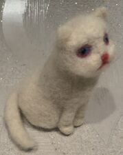 Cat needle felted for sale  KETTERING