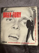 Billy fury memories for sale  LONDON