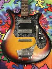 Used, Vintage 60's Teisco Checkmate ET200 Tulip Solid Body Electric Guitar for sale  Shipping to South Africa