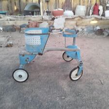 Usado, Carrinho de Bebê Antigo Genuíno TAYLOR TOT Anos 40-50 Azul Walker Scooter Buggy comprar usado  Enviando para Brazil
