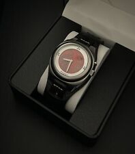 Reloj Pulsera Fossil Jr8198 Raro Dial Rojo Animado Dragón Fuego Correa Cuero Negro segunda mano  Embacar hacia Argentina