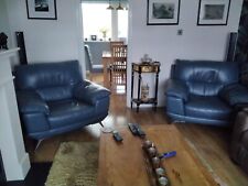 Leather armchairs used for sale  WESTON-SUPER-MARE