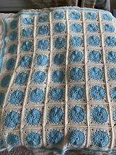 turquoise throw blanket for sale  PETERBOROUGH