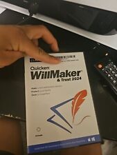 Quicken WillMaker & Trust 2024 ( USED, HAS NO CODE, JUST REPLACEMENT CD) for sale  Shipping to South Africa