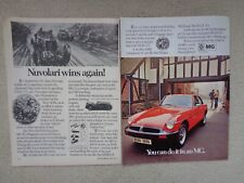 Mgb advertisement 1975 for sale  OLDHAM