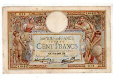 Billet 100 francs d'occasion  France