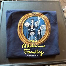 Camiseta Grande de la Familia Addams Musical de Broadway Nueva York Dibujos Animados Familia Usada Buen Estado segunda mano  Embacar hacia Argentina