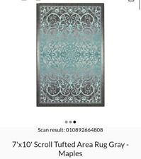 Scroll tufted area for sale  Granville