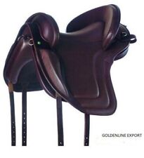Spanish Treeless Saddle on DD leather With Cow Softy Size 15" to 18" for sale  Shipping to South Africa