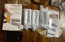 KitchenAid Suporte Mixer Acessório 3 Peças Rolo de Macarrão e Cortador Conjunto KSMPRA, usado comprar usado  Enviando para Brazil