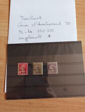 Briefmarkensammlung no252 254 gebraucht kaufen  Osnabrück