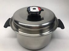 Cordon Bleu USA 7 Ply T304 Stainless Steel 9” Stock Pot Pan W/ Lid Vry Good Cond, used for sale  Shipping to South Africa