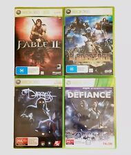 Lote de 4 jogos Xbox 360 Fable 2 Darkness Bladestorm Defiance VGC PAL completo comprar usado  Enviando para Brazil