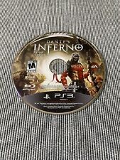 Disco Dante's Inferno Divine Edition (Sony PlayStation 3 PS3, 2010) testado somente comprar usado  Enviando para Brazil