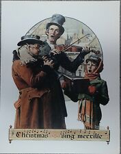 Norman Rockwell 50 Favorites 1923 Poster 'Christmas Trio' for sale  Shipping to South Africa