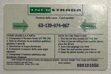 Carta telefonica infostrada usato  Lacchiarella