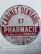 Plaque émaillée pharmacien d'occasion  Charleville-Mézières
