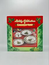 CHRISTOPHER RADKO HOLIDAY CELEBRATIONS TRADITIONS 5 PC PLACE SETTING  IOB! EXC! for sale  Keller