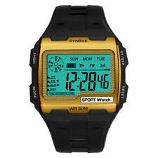 Relógio de pulso masculino digital à prova d'água alarme cronômetro luminoso eletrônico comprar usado  Enviando para Brazil