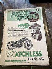 Original ww2 motorcycling for sale  WALSALL
