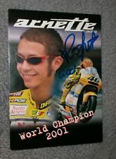 Valentino rossi autografo usato  Torino