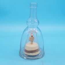 Vintage BOLS BALLERINA Bottle Empty Liquor White Dress Music Box, Works!, used for sale  Shipping to South Africa