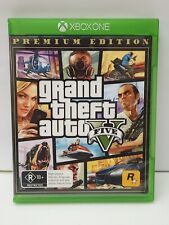 Grand Theft Auto Five GTA V Premium Edition + Manual e Mapa - Xbox One  comprar usado  Enviando para Brazil