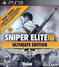 Sniper Elite III -- Ultimate Edition (Sony PlayStation 3, 2015), usado comprar usado  Enviando para Brazil