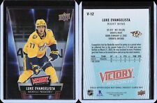 23/24 2024 Upper Deck Hockey Card Day Victory RC #12 Luke Evangelista Predators for sale  Shipping to South Africa