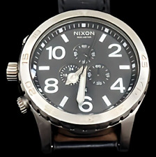 Usado, Relógio NIXON : THE 51-30 Chrono relógio de pulso masculino quartzo prata preta funcionando usado comprar usado  Enviando para Brazil
