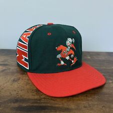 Miami Hurricanes Hat (airhead) Pump by American Needle VTG for sale  Shipping to South Africa