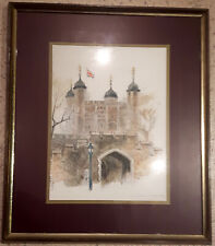 Tower london framed for sale  EAST GRINSTEAD