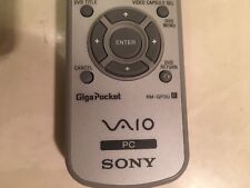 Control remoto para computadora Sony Vaio PC RM-GP3U Giga Pocket segunda mano  Embacar hacia Argentina