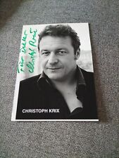 Christoph krix autogrammkarte gebraucht kaufen  Goch