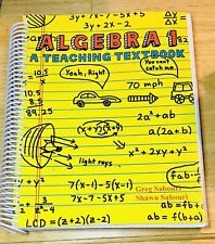 Algebra teaching textbook for sale  Indialantic