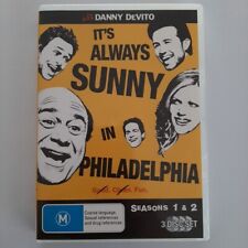 It's Always Sunny In Philadelphia temporadas 1 e 2 (DVD, 2005) 3 discos conjunto Reg4 muito bom estado usado , usado comprar usado  Enviando para Brazil