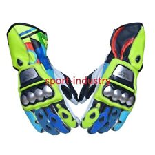 Guantes Valentino Rossi MOTOGP 2017 motocicleta MotoGP guantes de cuero 2017 segunda mano  Embacar hacia Mexico