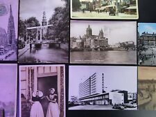 Amsterdam postcards rppc for sale  SHEERNESS