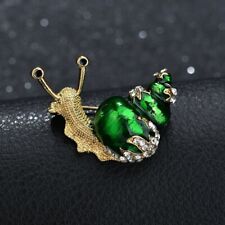 Fashion Animal Cute Alloy Snail Brooch Ladies Cute Enamel Animal Pin Accessories for sale  Shipping to South Africa