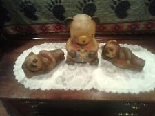 carved decor bear winter for sale  Capac
