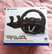 Racing Wheel APEX for PlayStation 5 PlayStation 4 PC Hori Black Pedals, used for sale  Shipping to South Africa