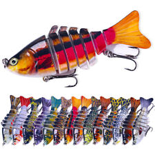 1PC Multi Articulado 14.7g Isca De Pesca Isca Artificial Swimbait Chorões 7 segmento, usado comprar usado  Enviando para Brazil