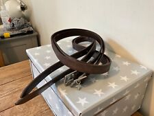 Stirrup leathers brown for sale  CORSHAM